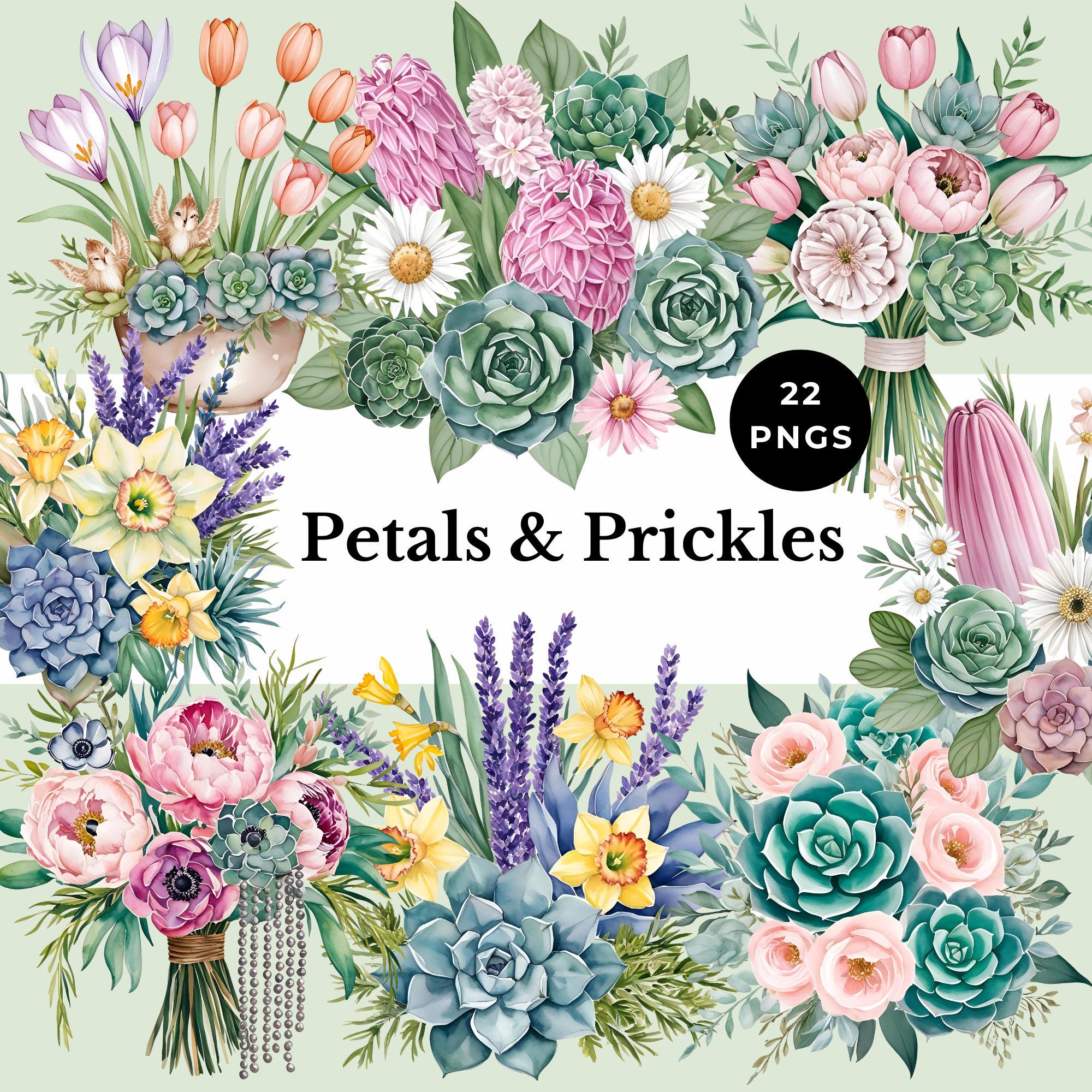 spring flower succulents png cute floral clipart house plant graphic potted flower design plant mom indoor botanical sublimation craft PNG
