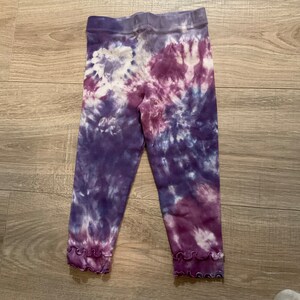 Tie Dye Girl’s purple Leggings