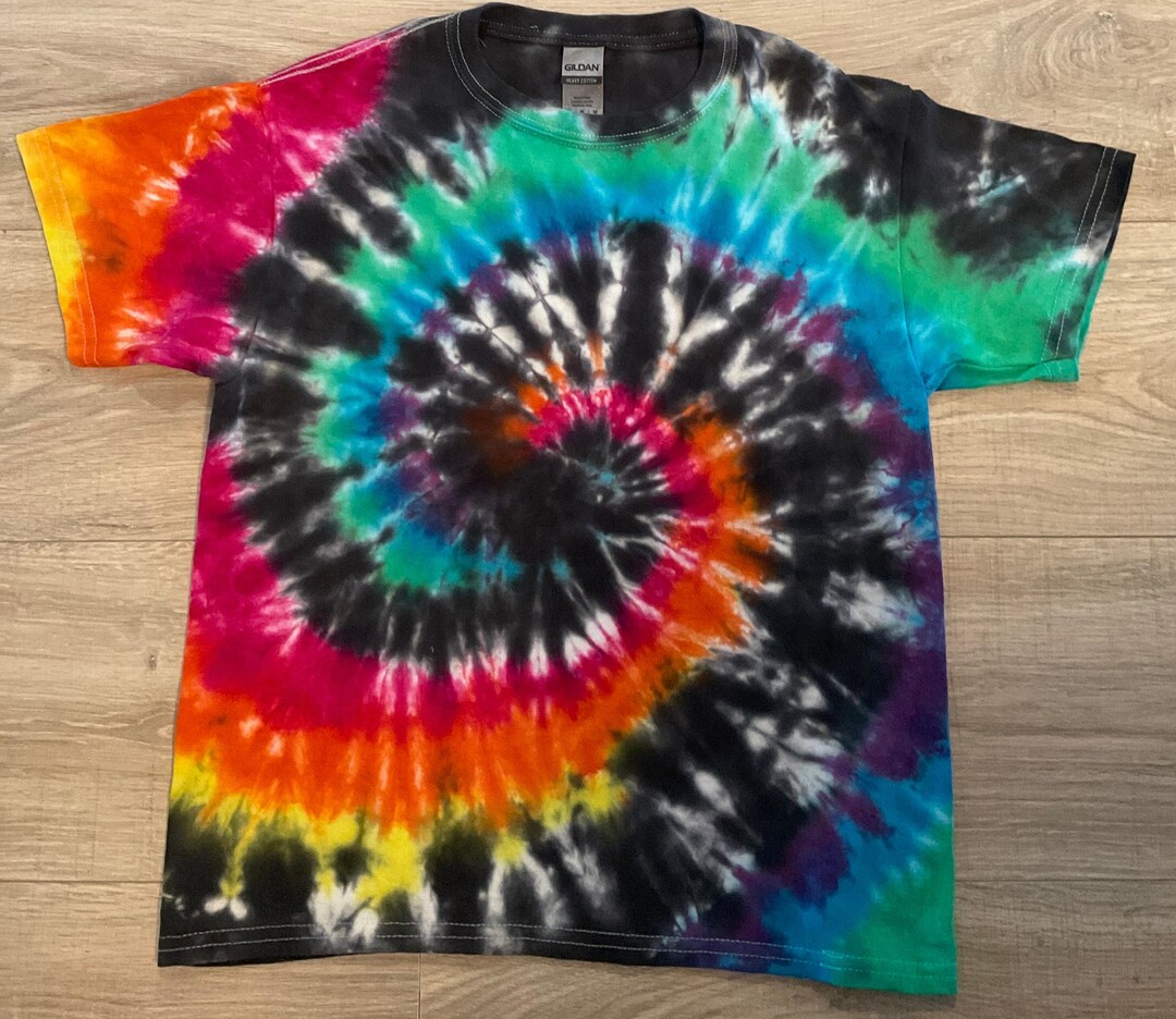 Tie Dye Kids Medium Tie Dye Tshirt Etsy