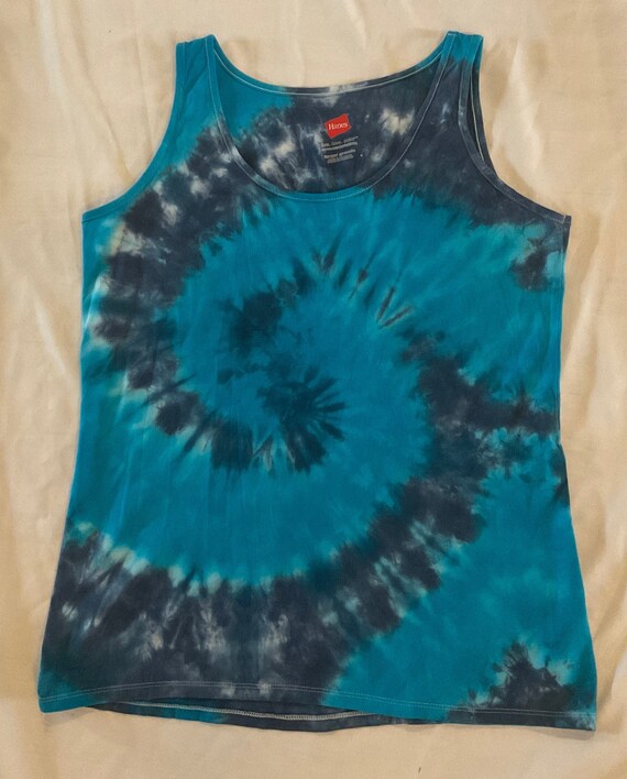 tie dye sleeveless t shirts