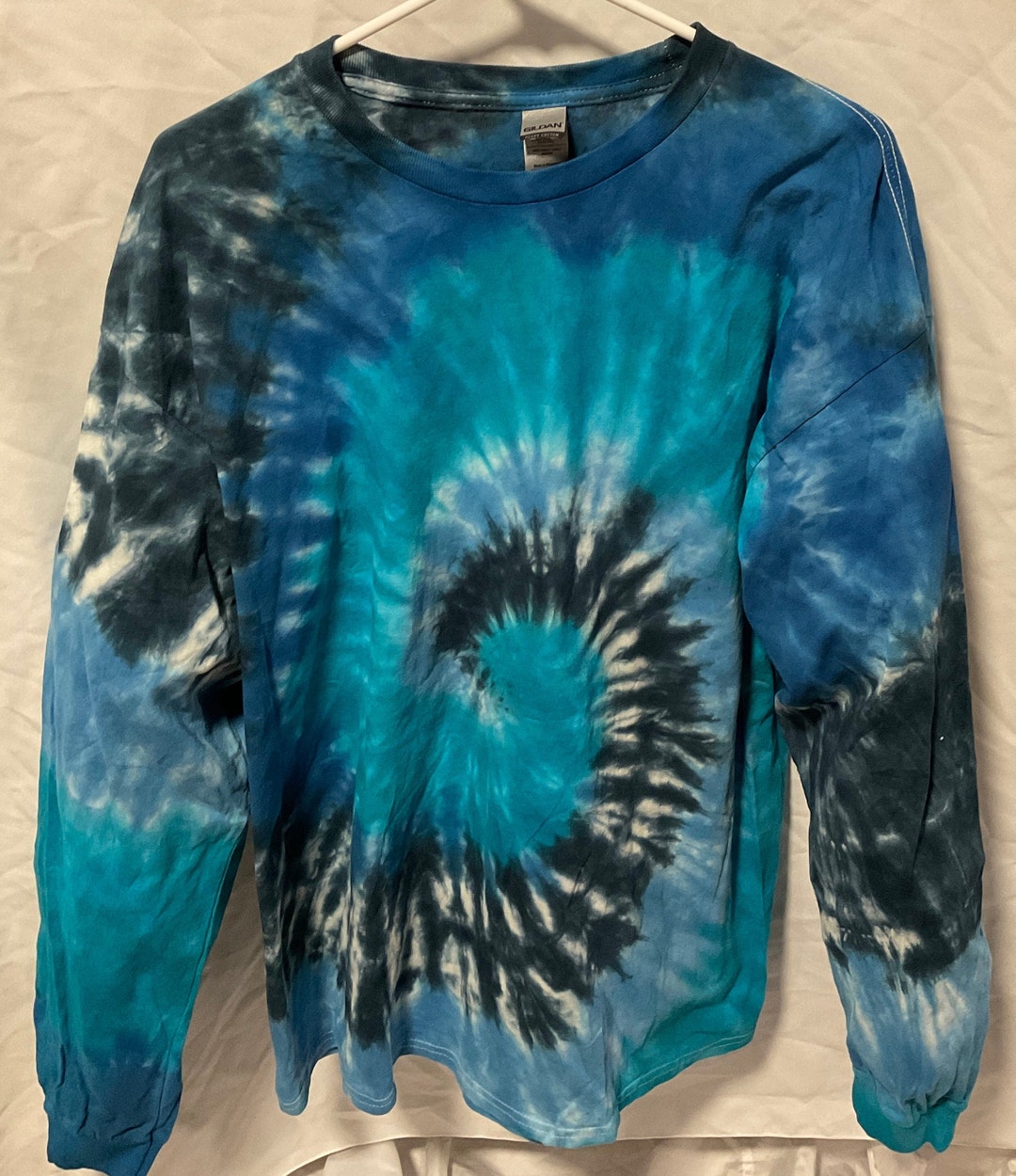 Tie Dye Adult XL Long Sleeve Tshirt, 100 Cotton Etsy