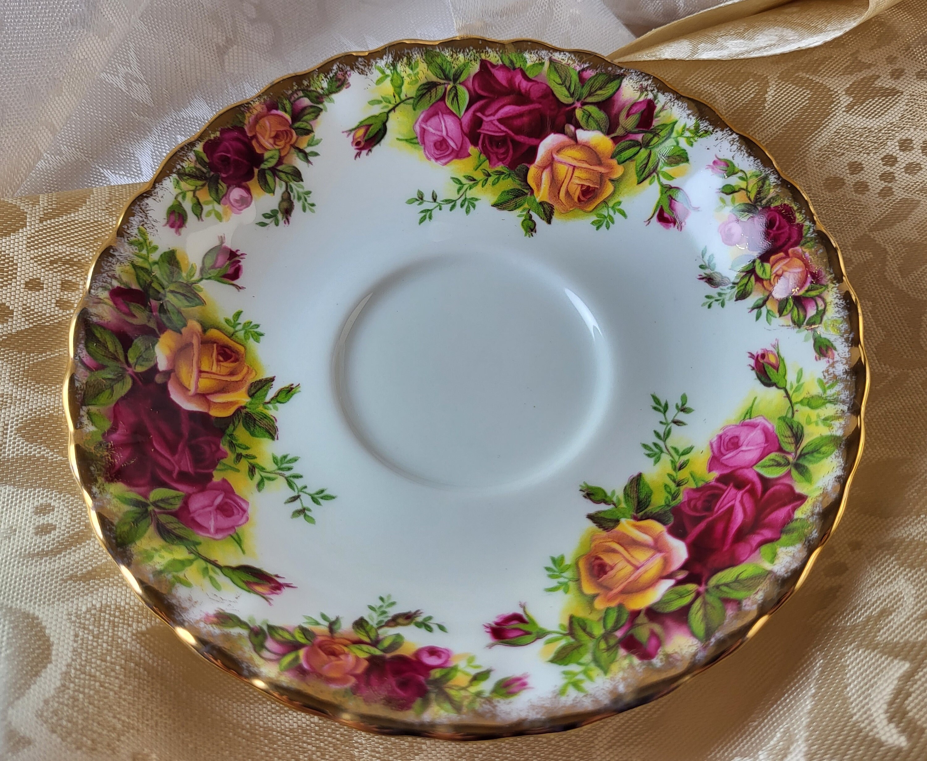 Royal Albert Old Country Roses Tea Cup Saucer Mug. Fine Etsy