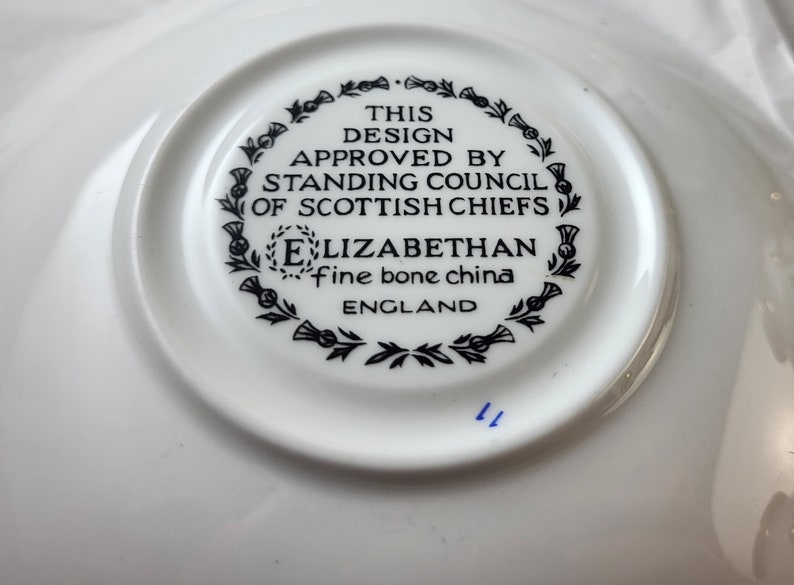 Elizabethan Fine Bone China. Macgregor Clan. Good Condition Etsy