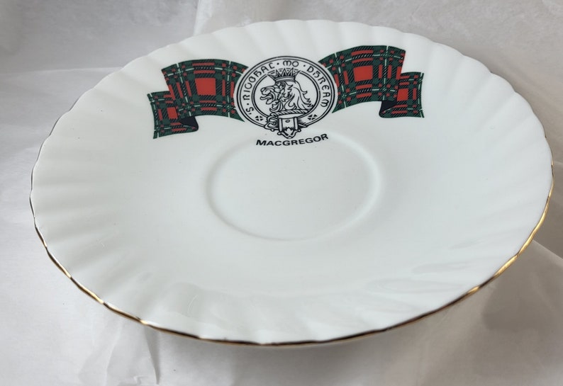 Elizabethan Fine Bone China. Macgregor Clan. Good Condition Etsy