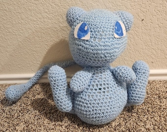 Crochet Shiny Mew Plush