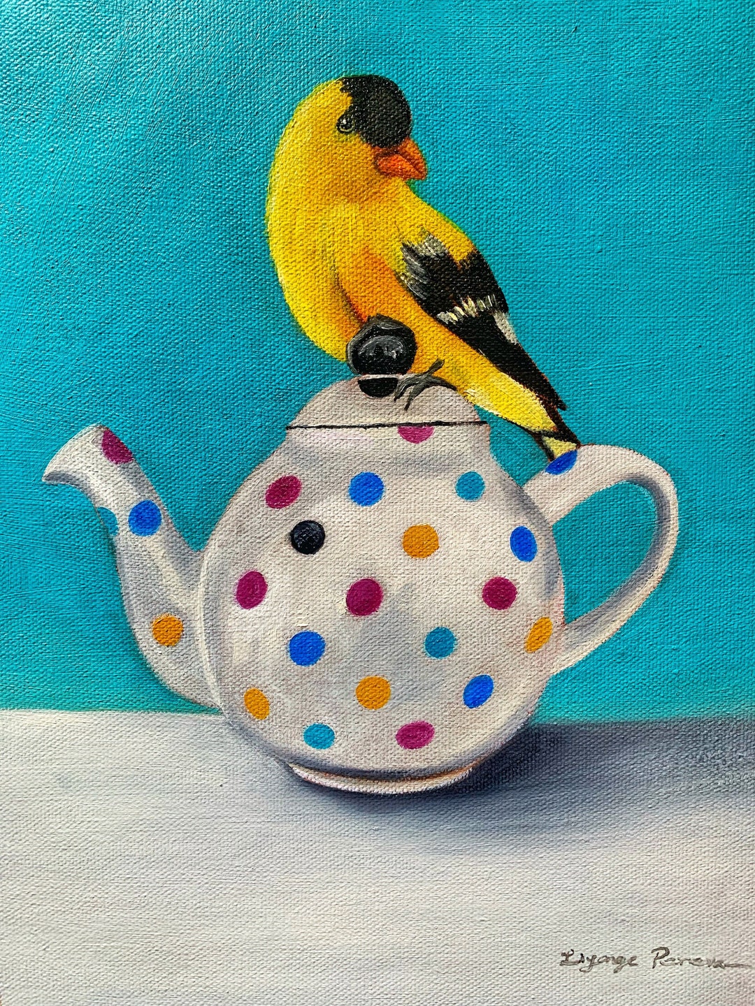 Original Oil Painting on Canvas Paper Etsy