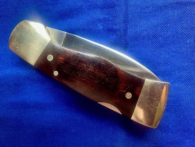 1980 Vintage Western Lockback Model S532 Made in USA. These S532