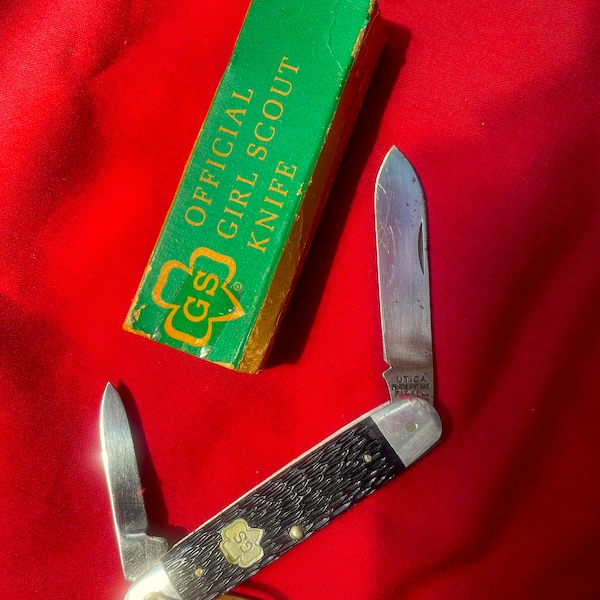 Girl Scout Pocket Knife Vintage Etsy