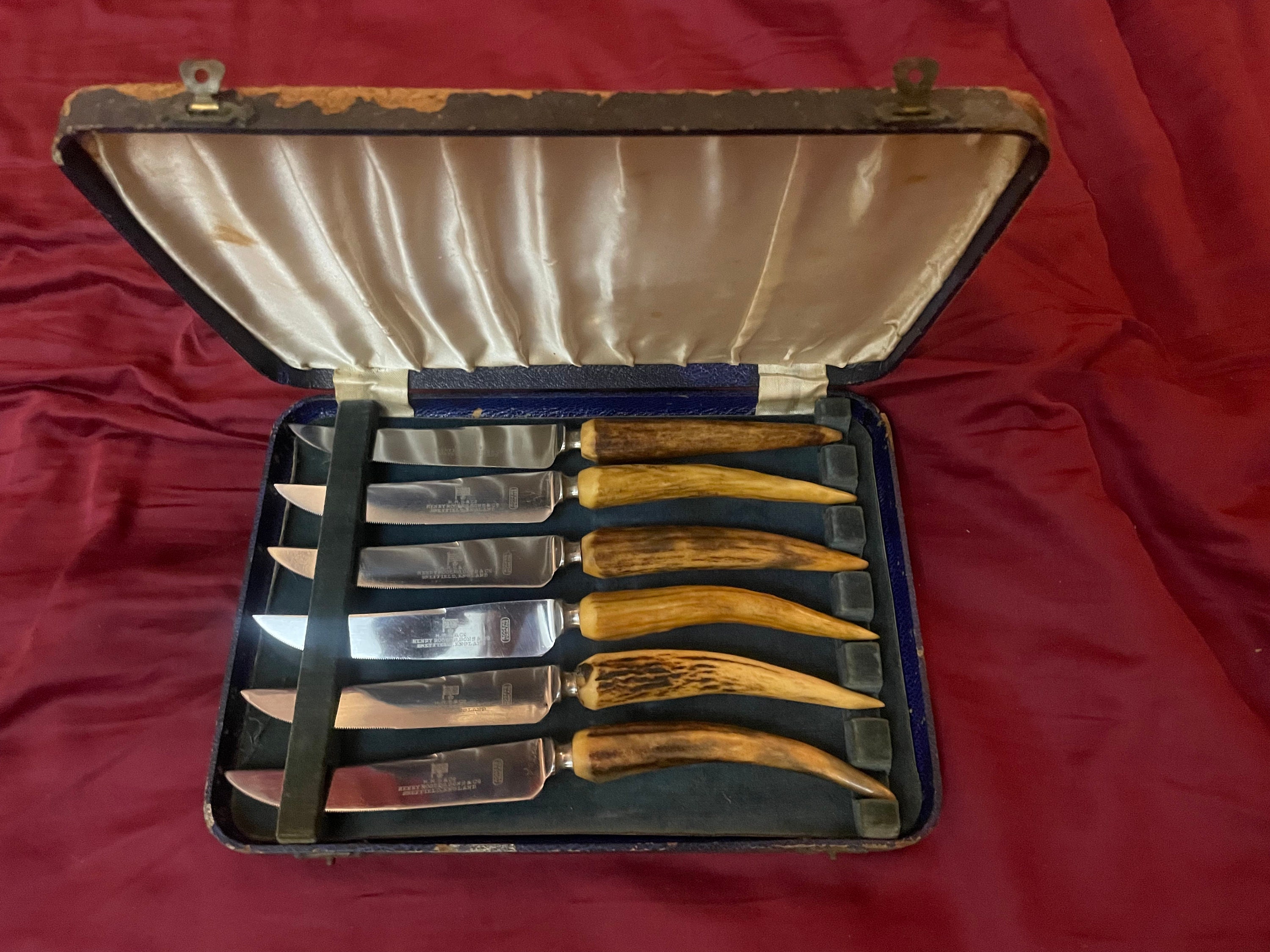 Vintage German Steak Knives Set (c.1960s) – Rush Creek Vintage
