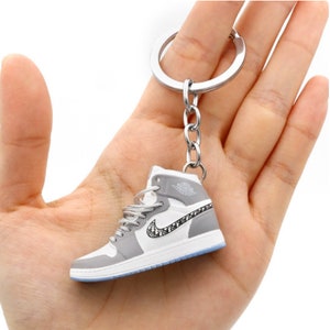 AUEAR, 12 Pack Mini Canvas Sneaker Shoe Keychain Sport Tennis Shoe Key  Chains for Bag 6 Colors at  Women's Clothing store