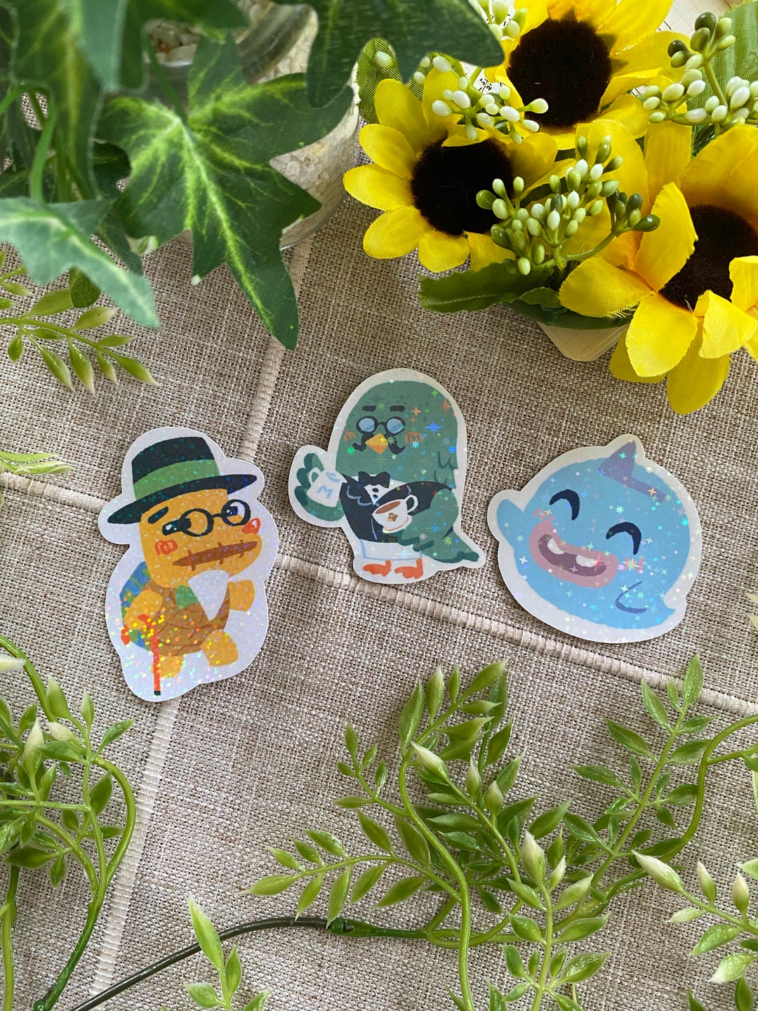 Acnh Sticker Bundle of 3 | Cute Waterproof Decal for Laptops, Water ...