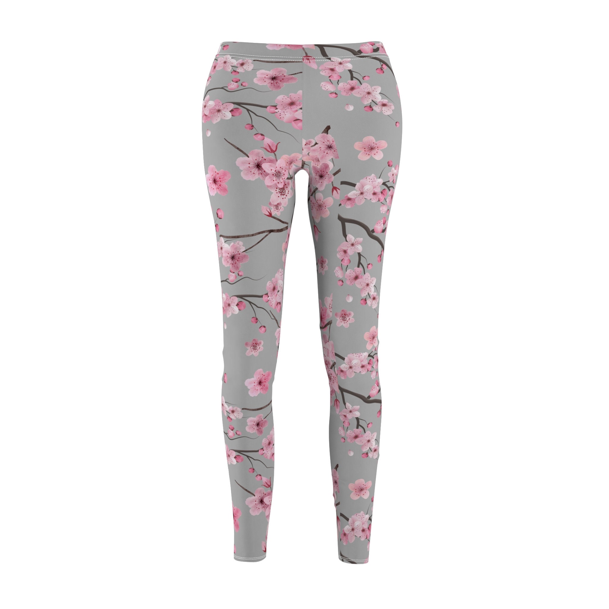 Pink and grey leggings sales