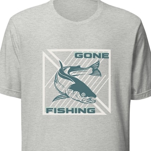 Camisa de pesca, pesca com mosca, presente de pesca com mosca, pesca, presente de pesca, camisa de truta, equipamento de pesca