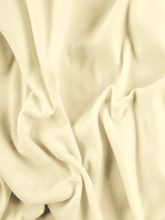 Brushed Anti-Pill Fleece - Ivory Brushed Anti-Pill Fleece - Ivory
