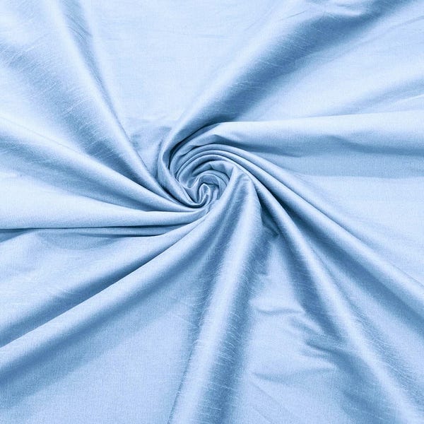 Maui Blue Silk Shantung 54