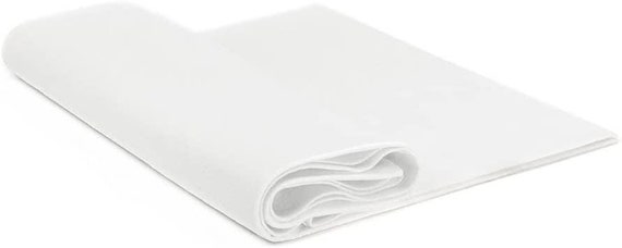 White Felt Fabric 100% Polyester 72 Inches Wide for Arts & Crafts, Cushion  and Padding by the Yard