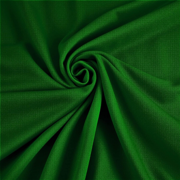 Emerald Green 60" Wide 100% Polyester Wrinkle Free Stretch Double Knit Scuba Fabric