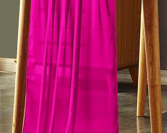 Magenta Chiffon Table Runner Extra Long, Wedding Runners, Holiday Table Runners, Long Table Runners,