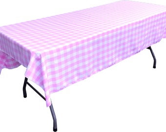 Polyester Poplin Rectangular Tablecloth Silver. Choose Size Below main image 1