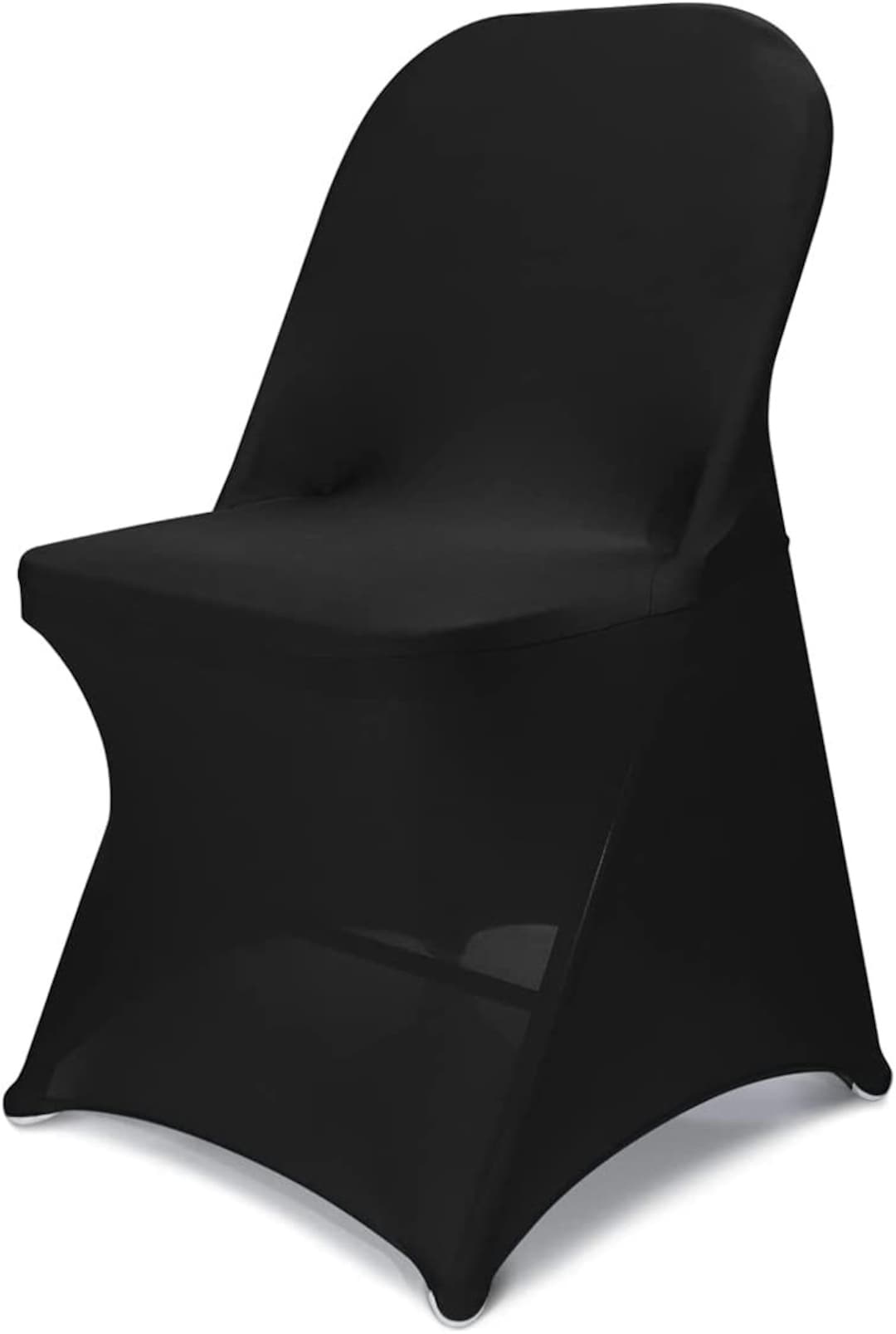 Black Universal Stretch Fitted Spandex Folding Chair Covers, for Wedding, Holidays Etsy