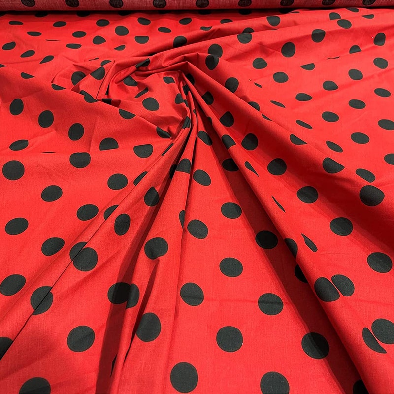 Red polka dot shirt etsy