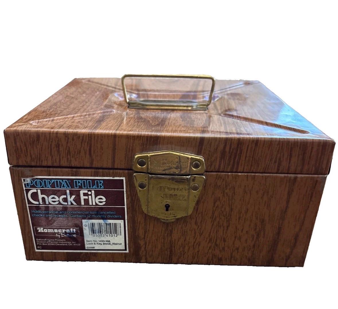 Vintage Ballonoff File Box - Etsy