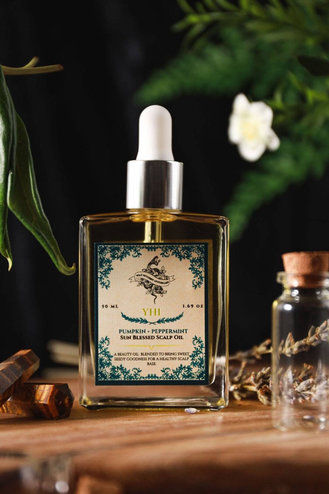 SCALP & HAIR OIL Peppermint Rosemary Essential Oil Blend Etsy