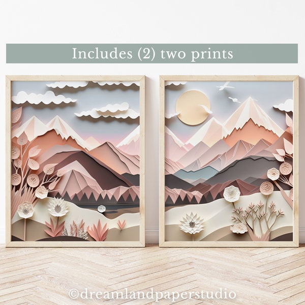 Girl Mountain Nursery - Etsy