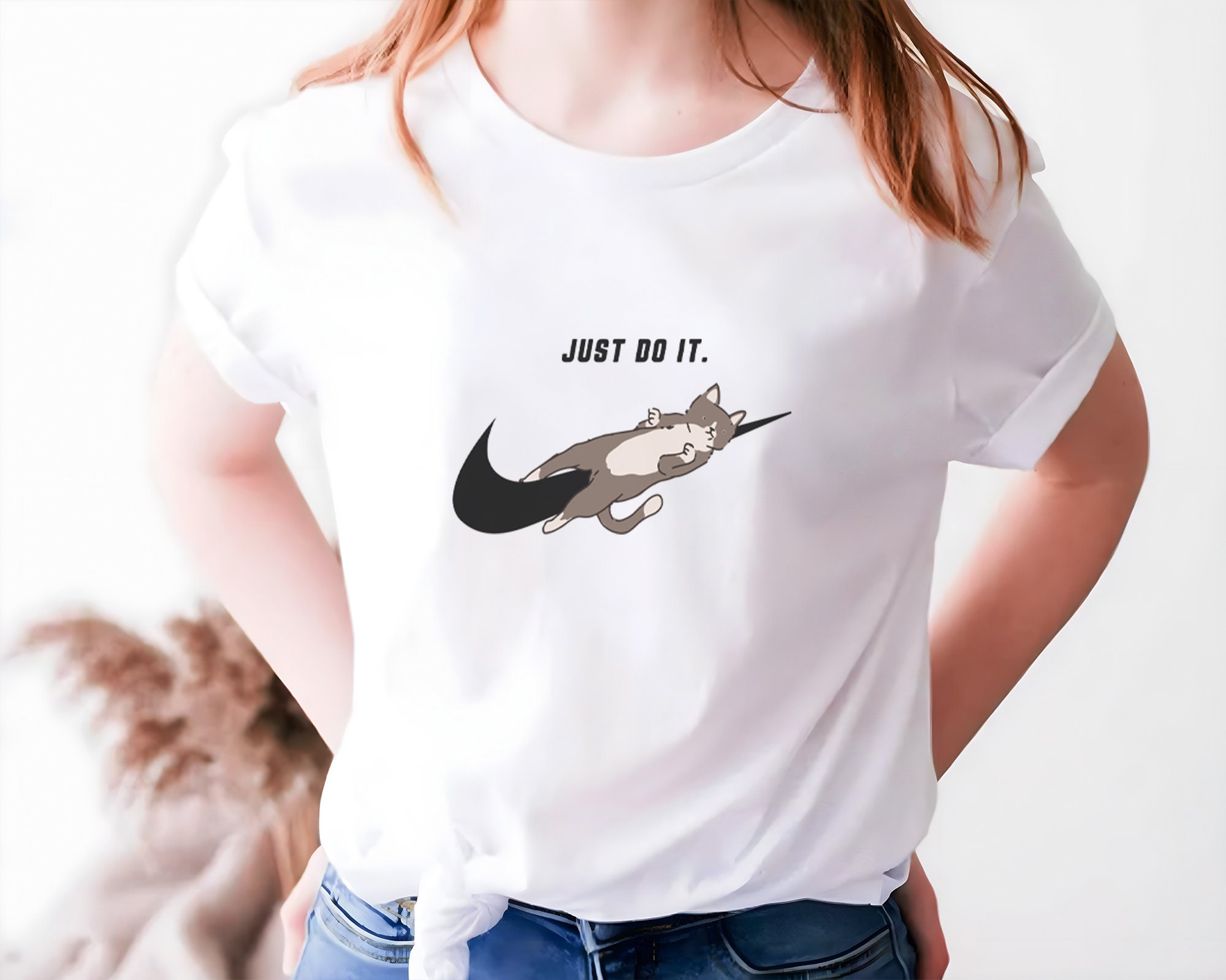 Vintage Nike Just Do It Baseball One Of A Kind White T Shirt (Size M) NWT —  Roots