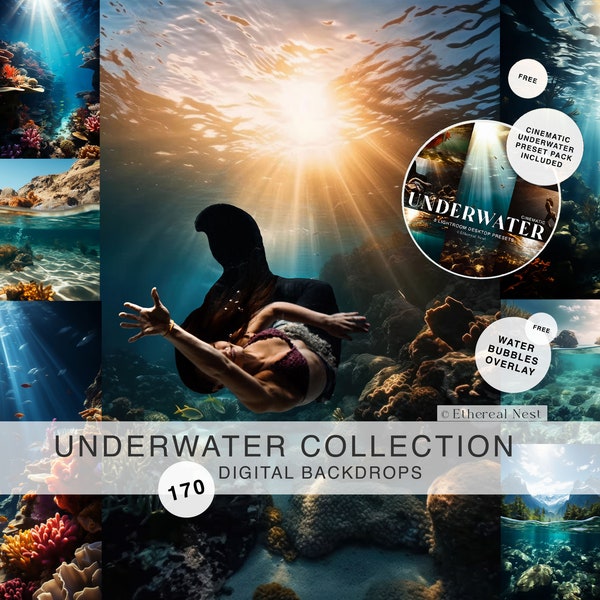 Underwater Cities Overlay Etsy