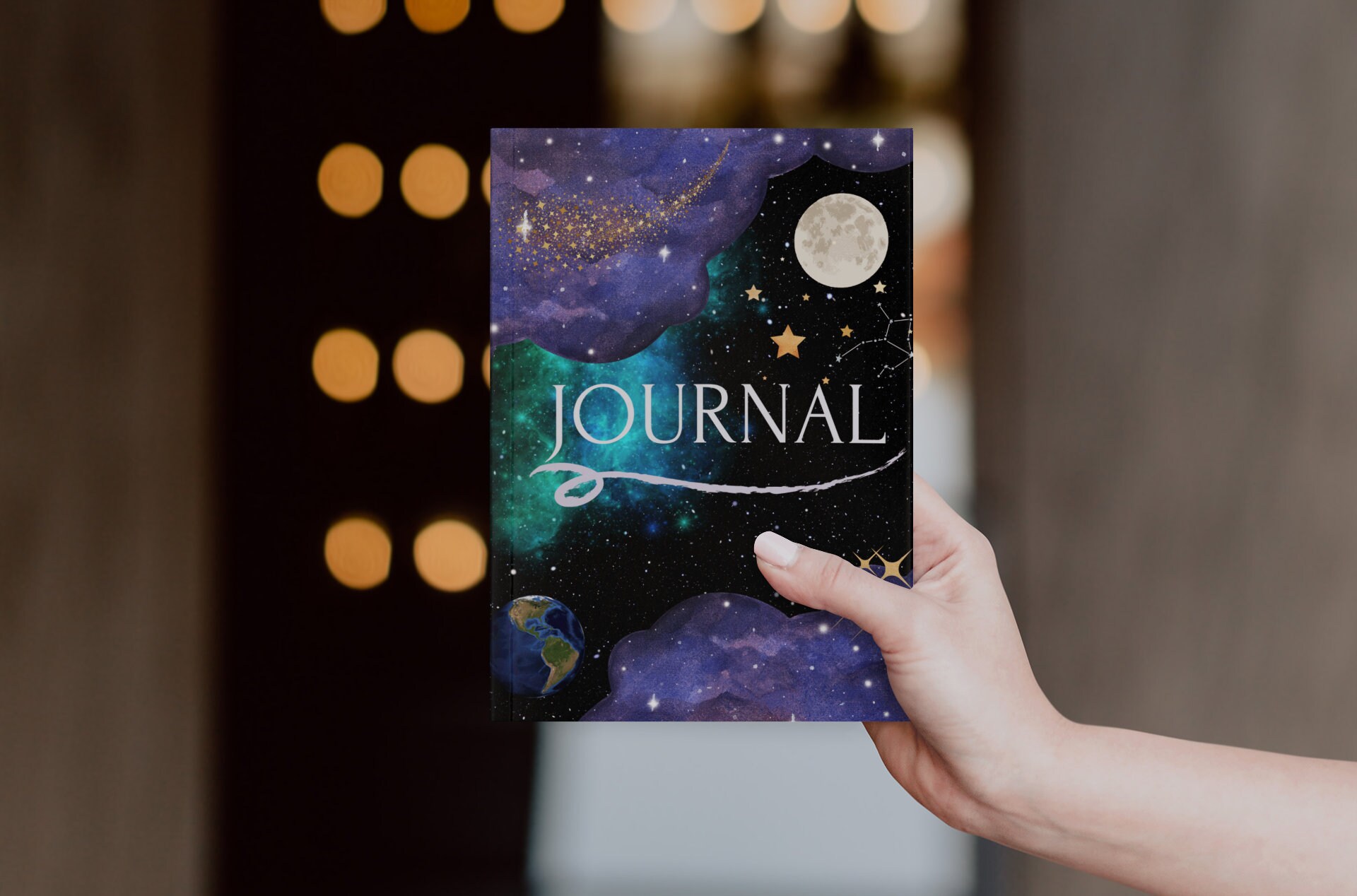 Space Galaxy, Aesthetic Hardcover, Outer Space, Fantasy Personal Lined Junk  Journal, Matte, Milky Way Northern Lights Auroa Star Blank Diary - Etsy