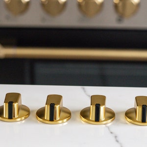 Gold Universal Stove Knobs