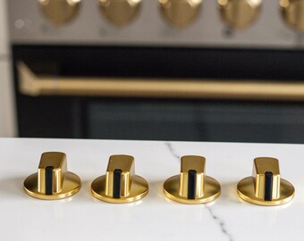 Gold Universal Stove Knobs