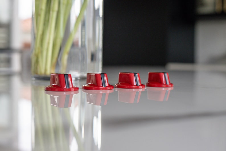 Universal Replacement Red Stove Knobs Etsy