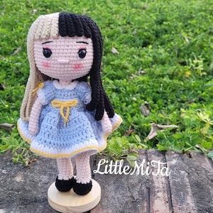 Handmade Crochet Girl Doll: Mels Inspired Singer Doll