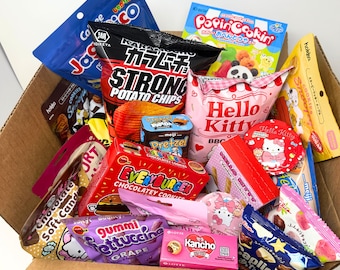 The Big Bite Box: Full-Size Korean & Japanese Snacks Inside