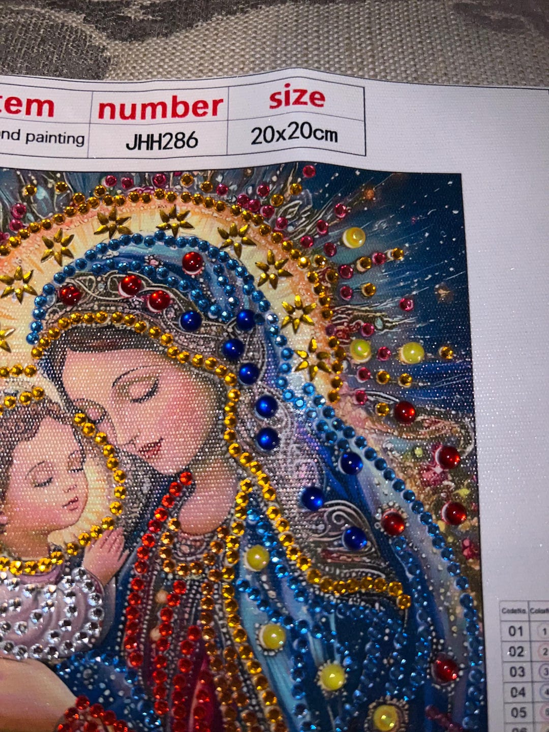 Completed Diamond Dot Art Painting - Etsy