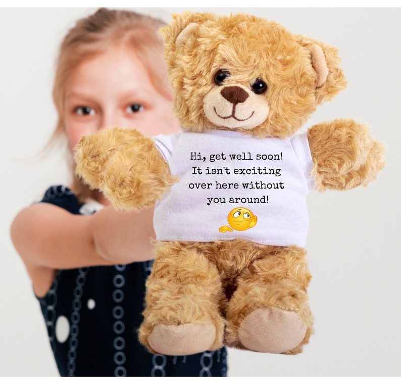 Get Well Soon Teddy Bear. Get Well Soon Gift, Get Well Soon Teddy Bear