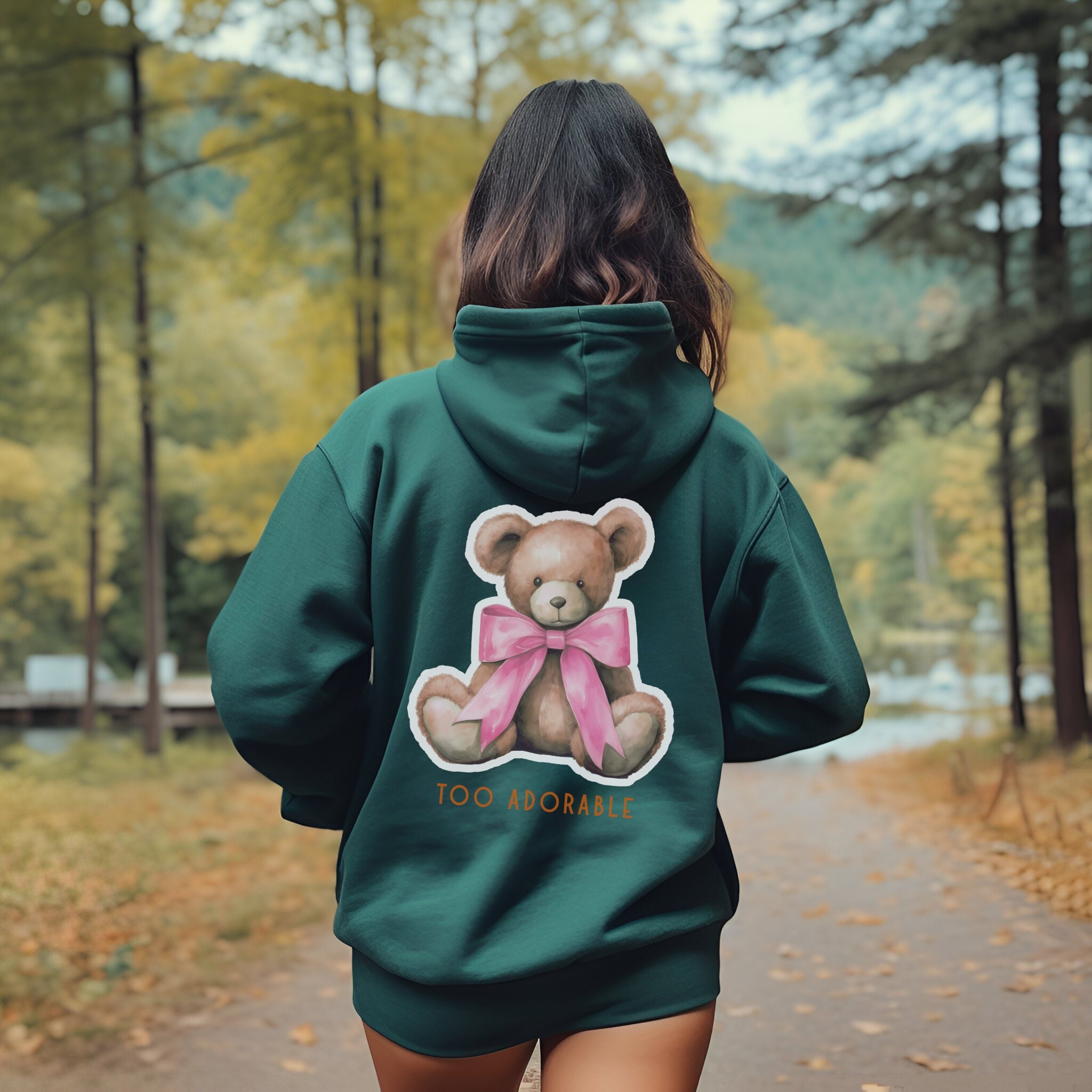 Full send teddy bear hoodie deals