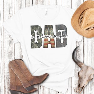 Dad,  I love you T-shirt,  Fathers Day Shirt, DADA Shirt, Daddy Shirt, Fathers Day Gift, Daddy Tshirt, Father Shirt, Best Dad Shirt
