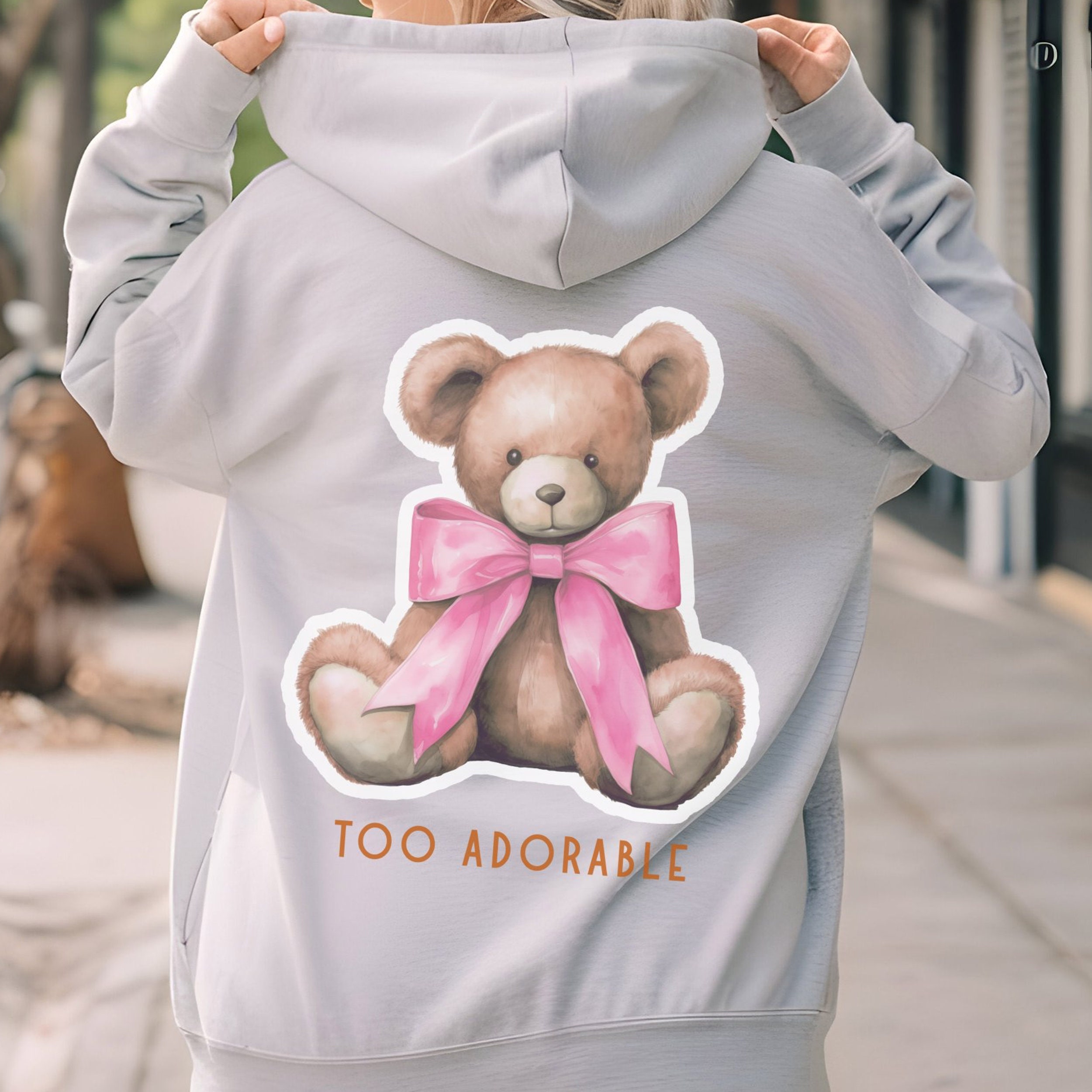 Cute Teddy Bear Hoodie, Adorable Pink Bow Teddy Bear Sweatshirt, Vintage Teddy Bear Retro Pullover, Cozy Warm Bear Hoodie - Etsy Cute Teddy Bear Hoodie, Adorable Pink Bow Teddy Bear Sweatshirt, Vintage Teddy Bear Retro Pullover, Cozy Warm Bear Hoodie - Etsy