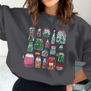Pickle season Vintage Canned Pickles Sweatshirt, Pickle Shirt, Pickle Crewneck Sweatshirt, Pickle Lovers, Pickles sweatshirt