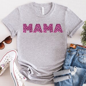Pink Cheetah MaMa PNG, mama png, cheetah png, pink png, Digital Download,Png
