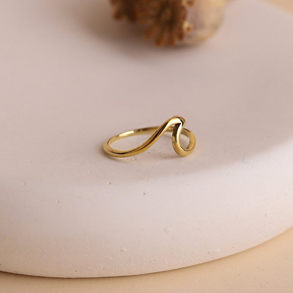 Wave Ring - Etsy