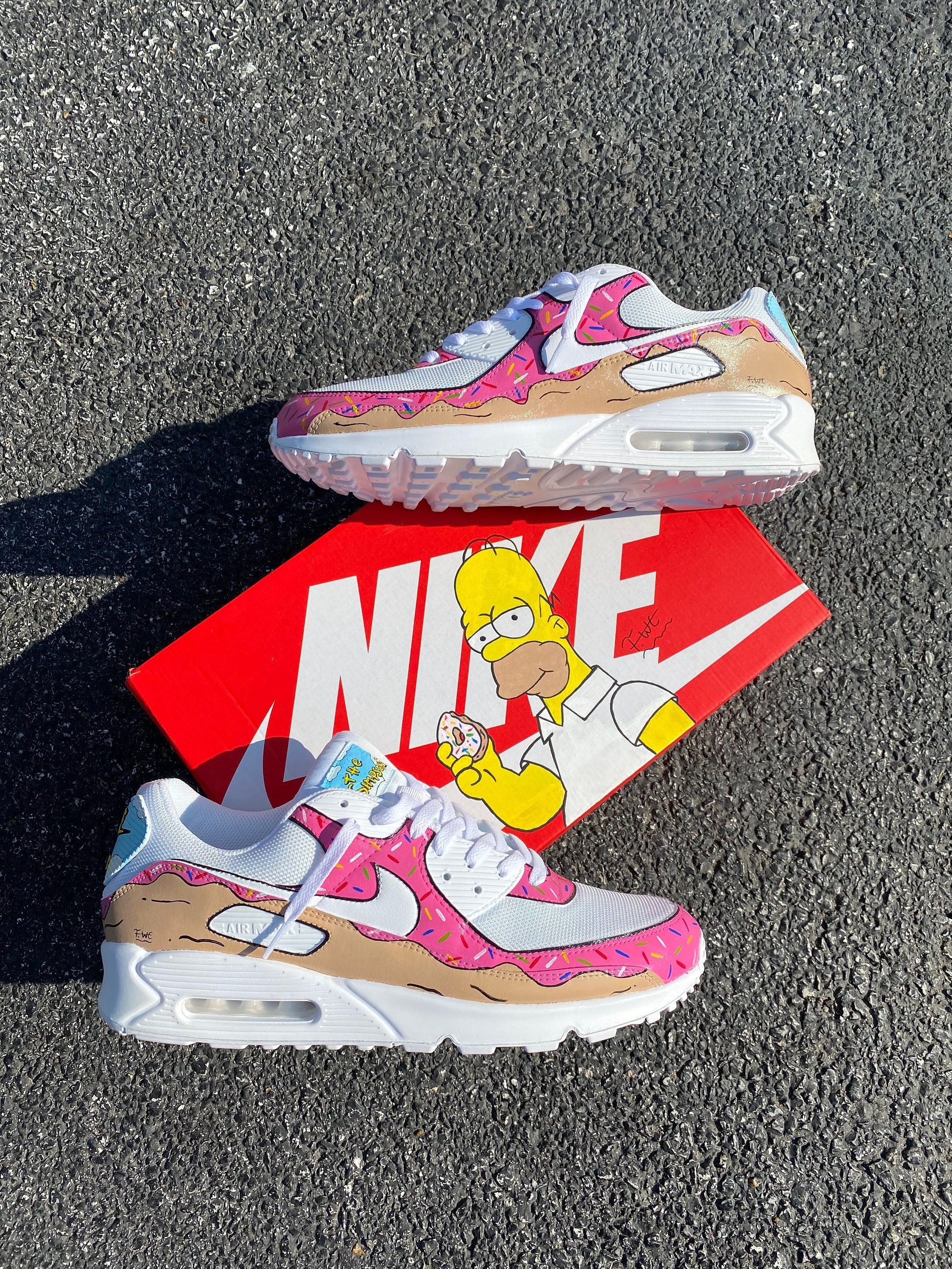 bart simpson air max