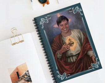 Saint Ally Beardsley of Inspiration Notebook