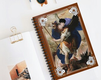 Saint I.N of Music Notebook