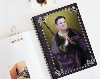 Saint Justin McElroy of Inspiration Notebook