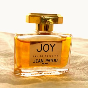 Copied - Vintage JOY by Jean Patou EAU de Toilette Miniature Bottle Collectable French