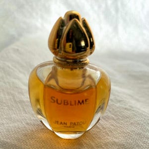 Vintage Jean PATOU sublime, mini perfume collectible miniature, EDP rare.